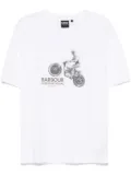 Barbour International graphic-print T-shirt - White