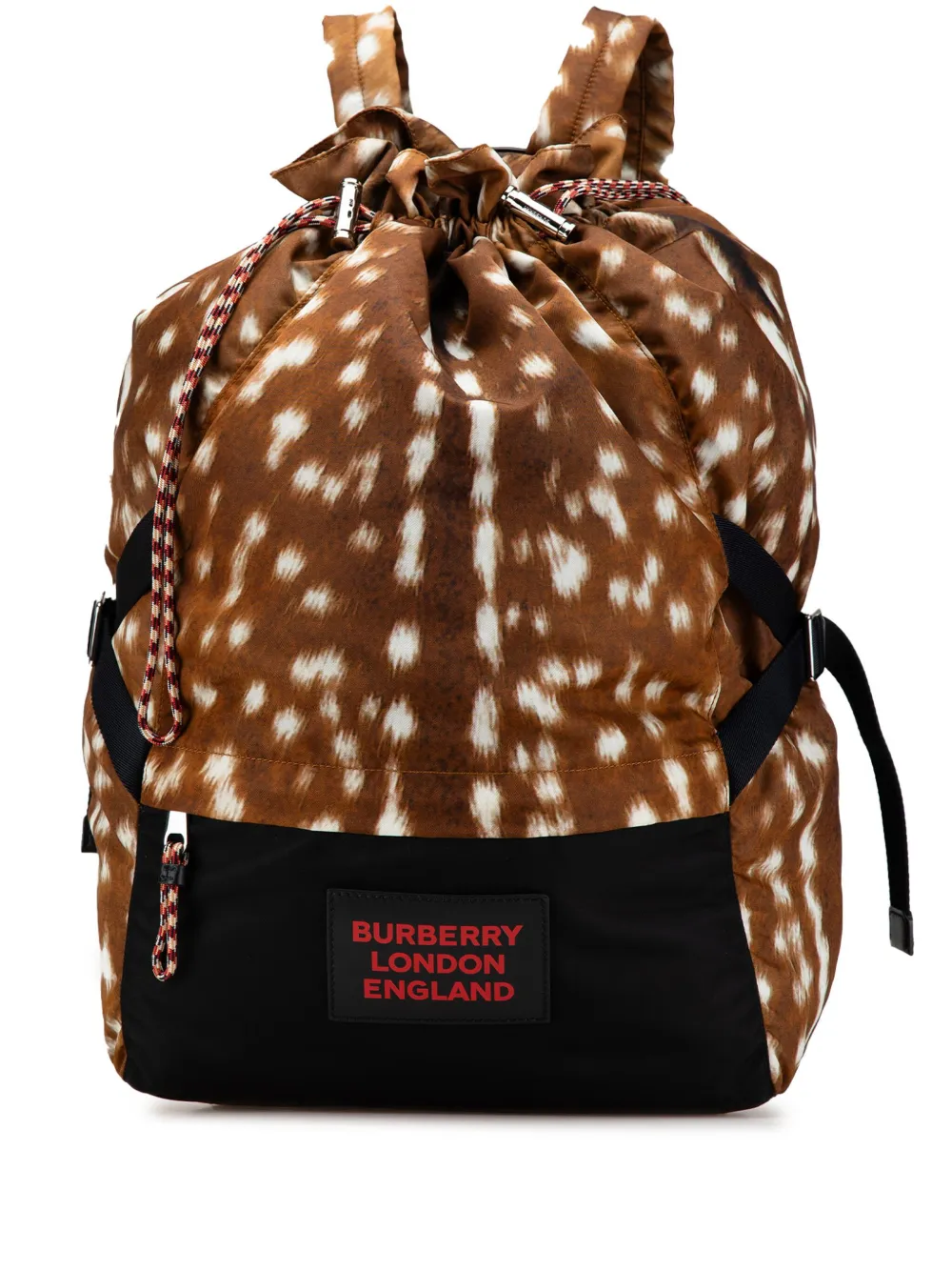 2018-2024 Nylon Deer Print Drawstring backpack