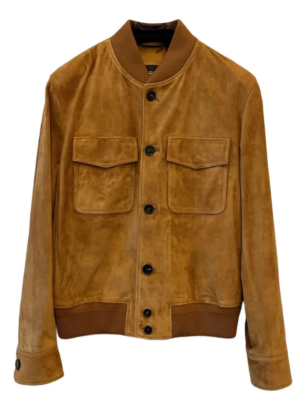 Kiku patch-pocket bomber jacket