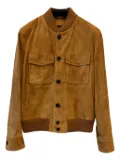 Loro Piana Kiku patch-pocket bomber jacket - Brown