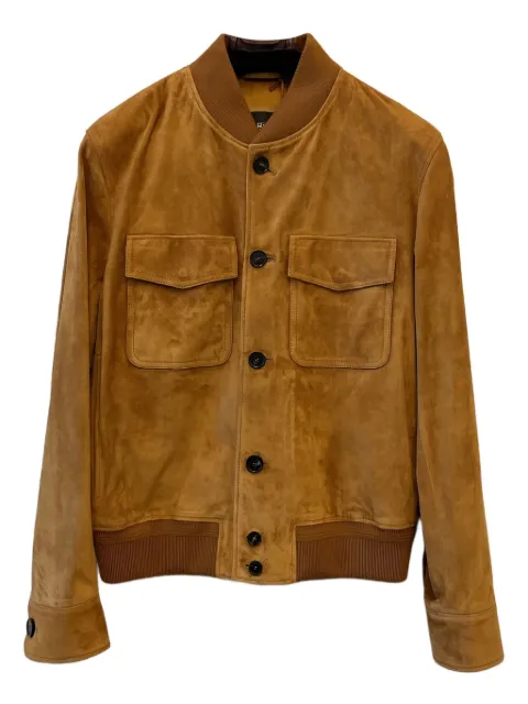 Loro Piana Kiku patch-pocket bomber jacket