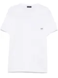 Fay logo-embroidered T-shirt - White