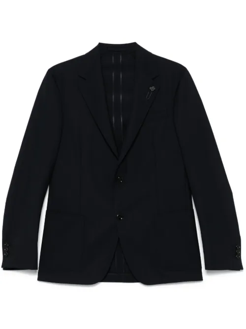 Blazer à design tissé - Lardini - Modalova