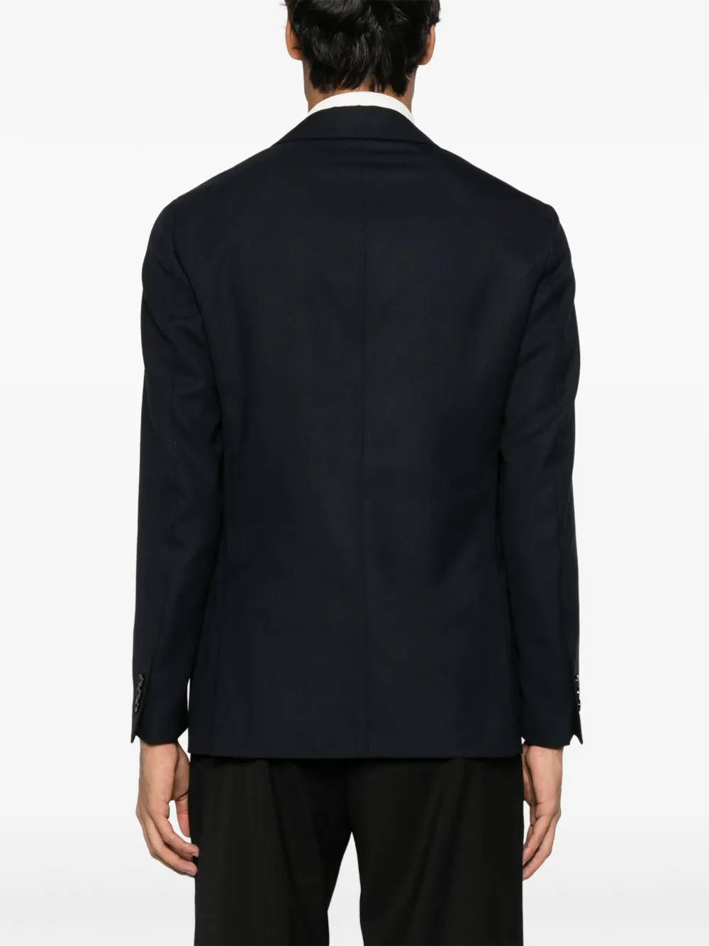 Lardini Blazer met textuur Blauw