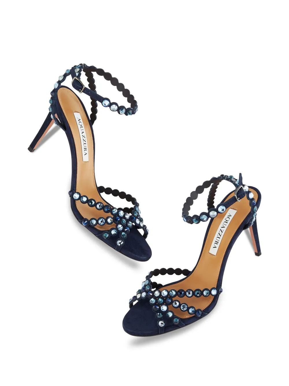 Aquazzura Tequila sandalen Blauw