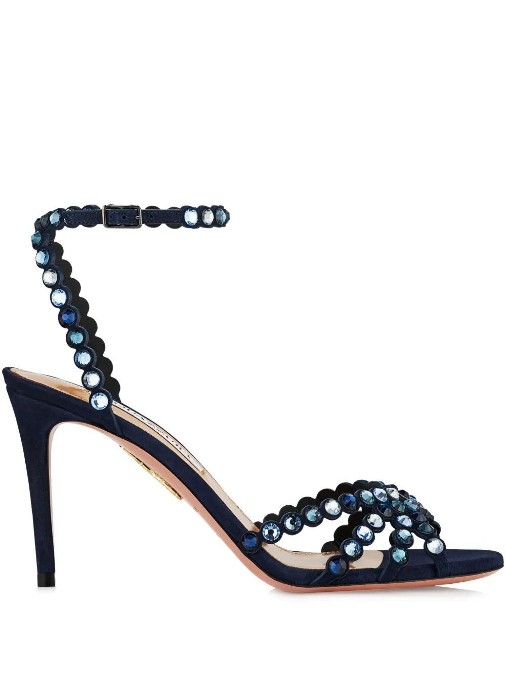 Aquazzura Tequila sandalen Blauw