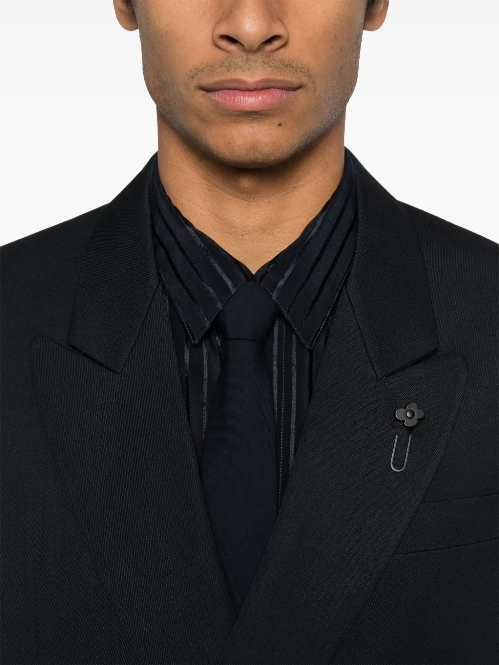 Lardini Blazer met dubbele rij knopen Blauw