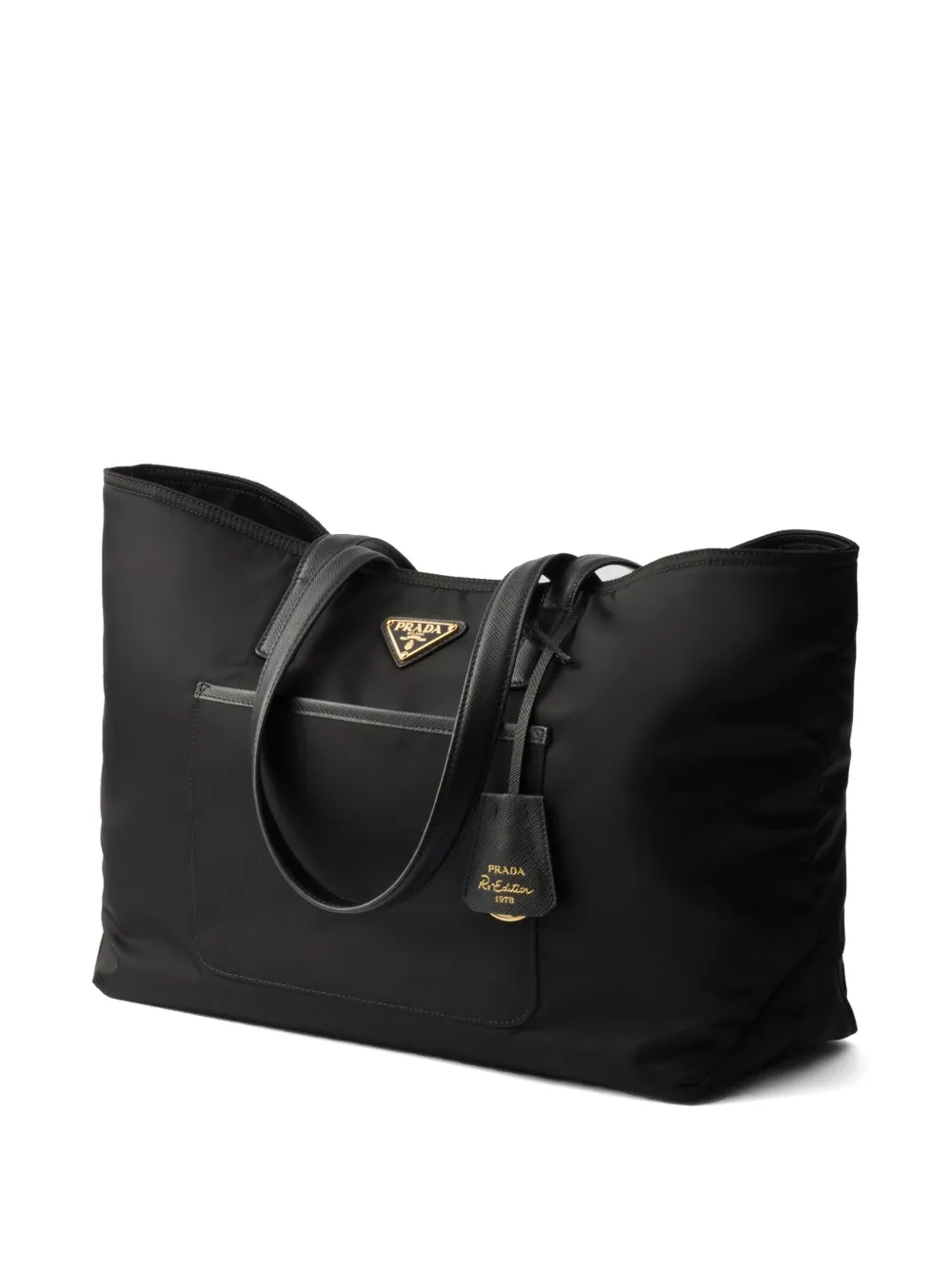 Prada Re-Edition 1978 shopper Zwart