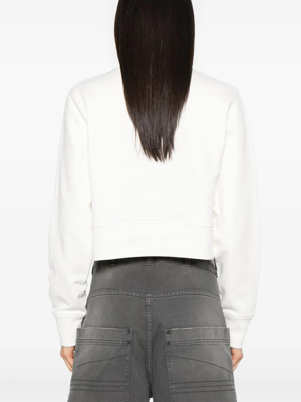 Palm Angels Sweater met print Wit
