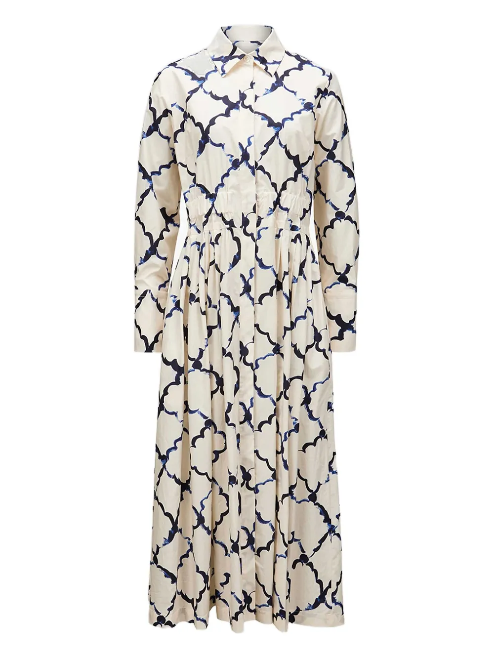 pleated shirt dress