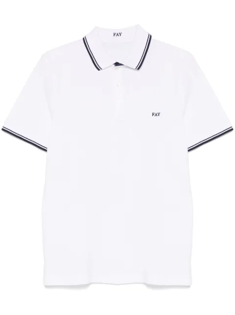 Fay piqué polo shirt 