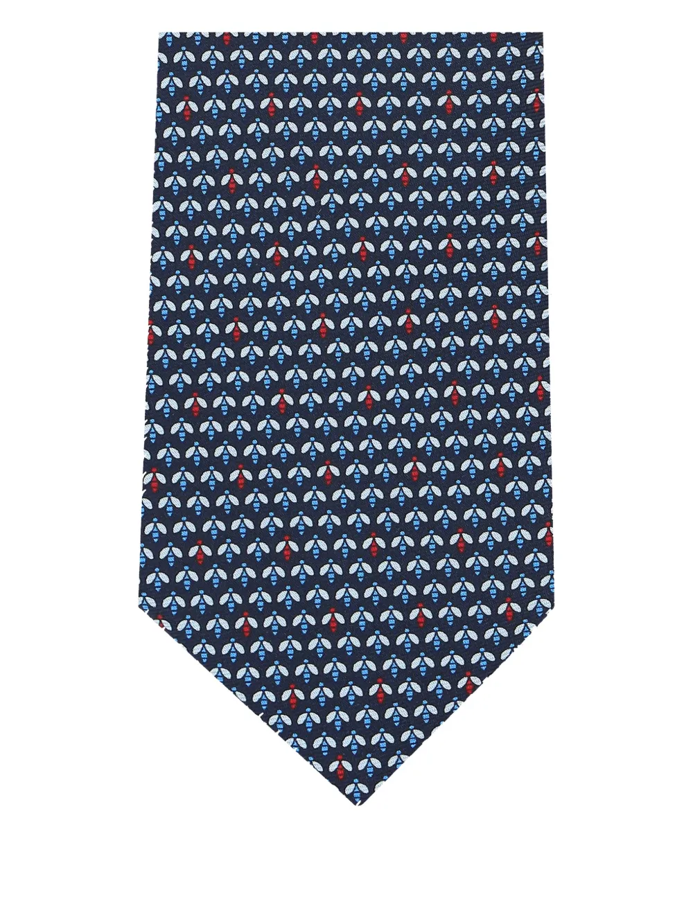 Zegna Patterned-jacquard Silk Tie