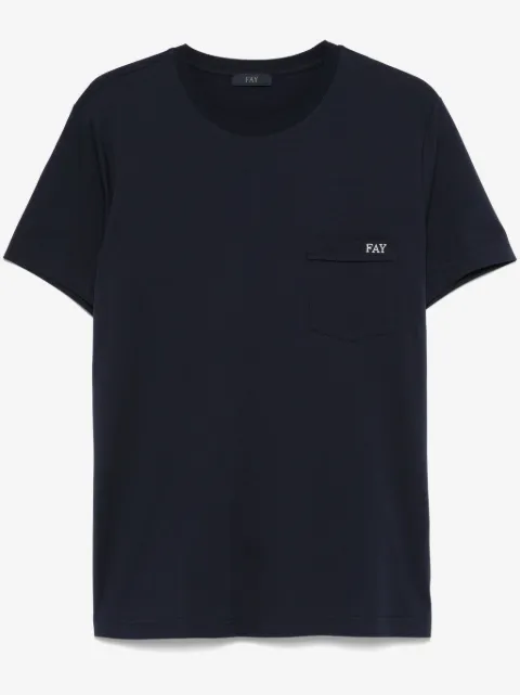 Fay playera con logo bordado