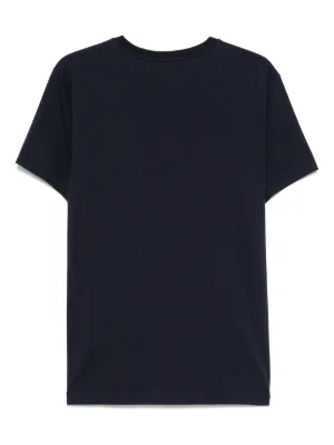 Tシャツ・カットソー Fedeli SS23 ROBERT - Cotton pique shirt (6UEF0123 153) 日本製》7分袖カプリシャツ(ブラウス・シャツ) | MICHEL KLEIN