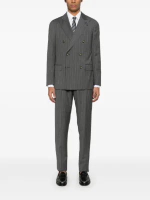 Tシャツ・カットソー LARDINI Feeling linen suit with removable iconic brooch Lardini Feeling Linen Suit With Removable Iconic Brooch in