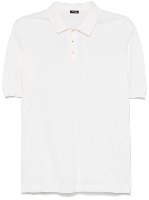 Kiton fine-knit polo shirt