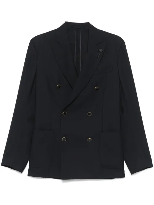 Blazer à boutonnière croisée - Lardini - Modalova