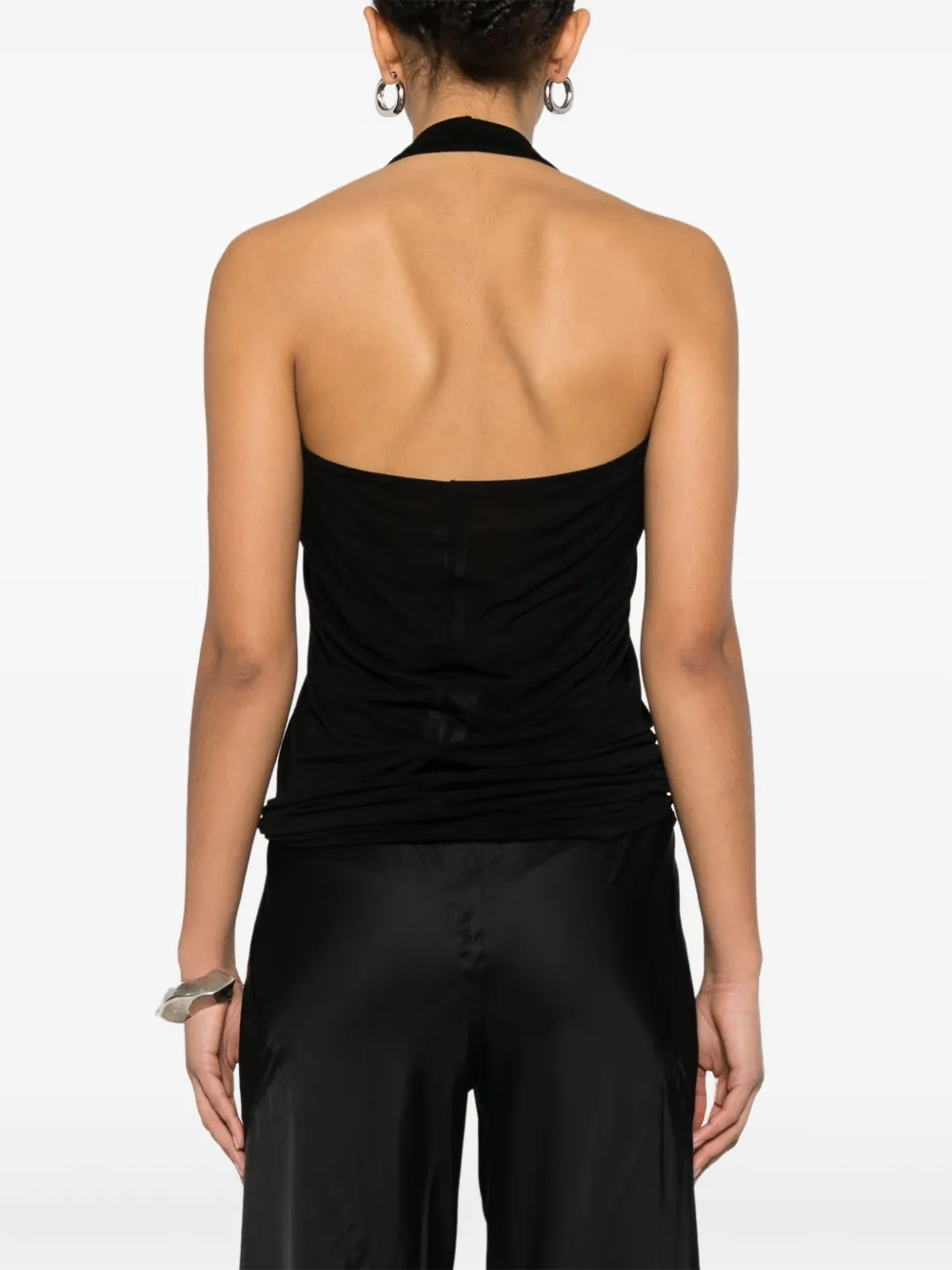 Rick Owens Halter top Zwart