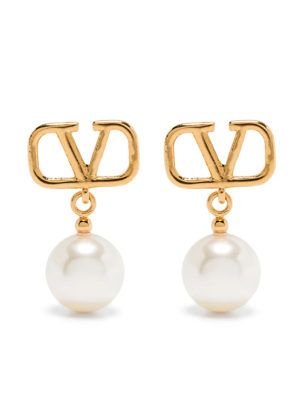 Valentino Garavani VLogo Signature earrings | Gold | Image 1