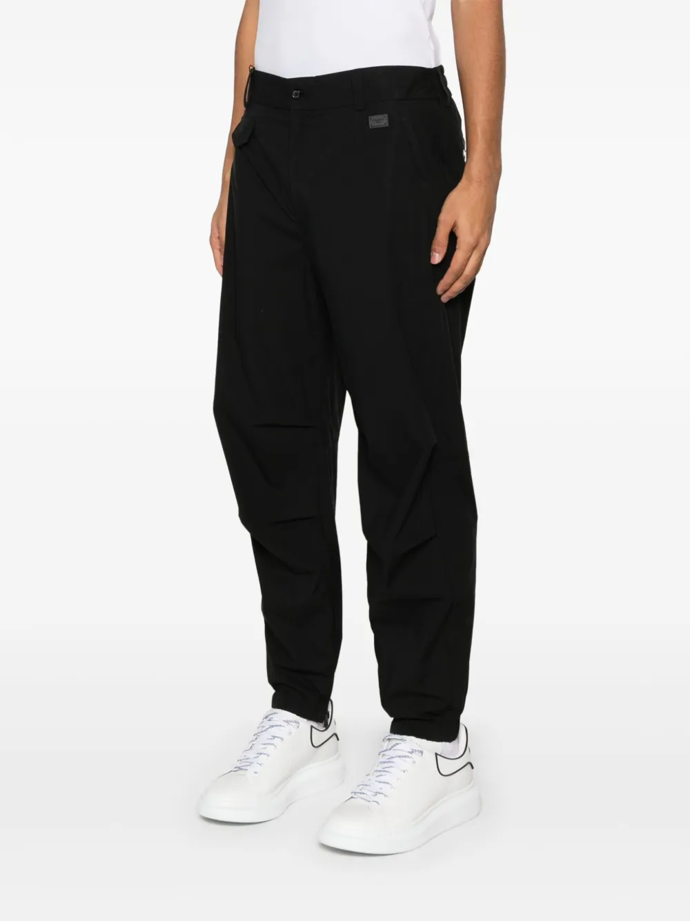 Dolce & Gabbana Broek met toelopende pijpen Zwart