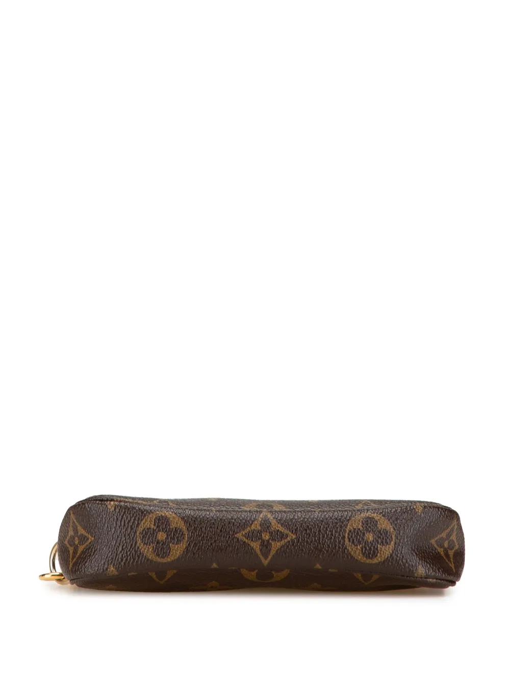 Pre-owned Louis Vuitton 2007 Monogram Trunks And Bags Mini Pochette Accessoires Handbag In Brown