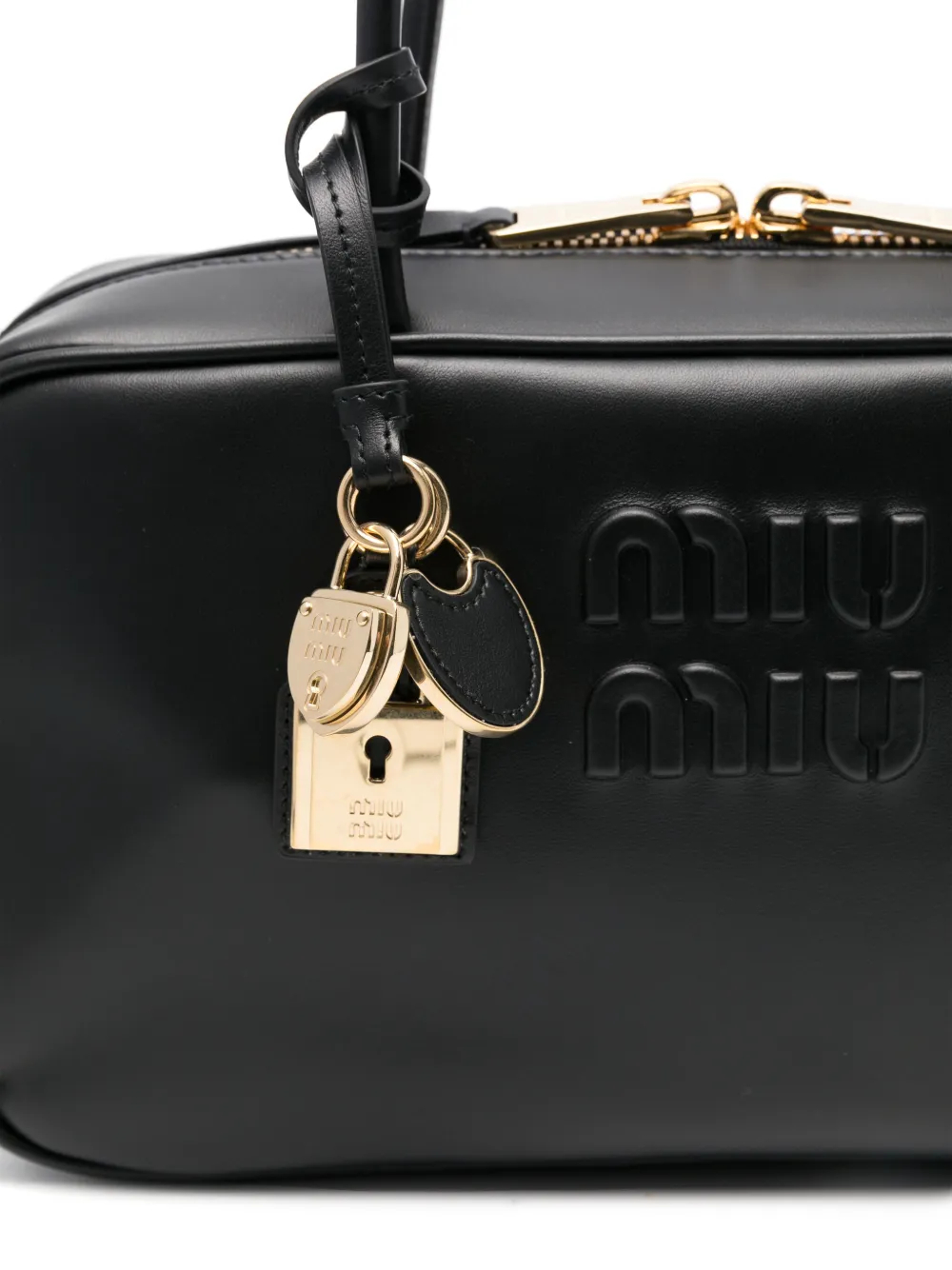 Miu Beau kleine schoudertas Zwart