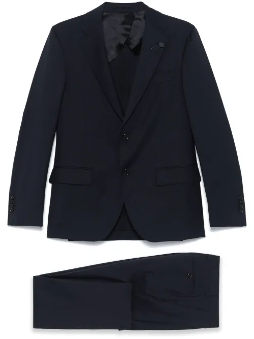 Lardini costume en laine - Bleu - Lardini - Modalova