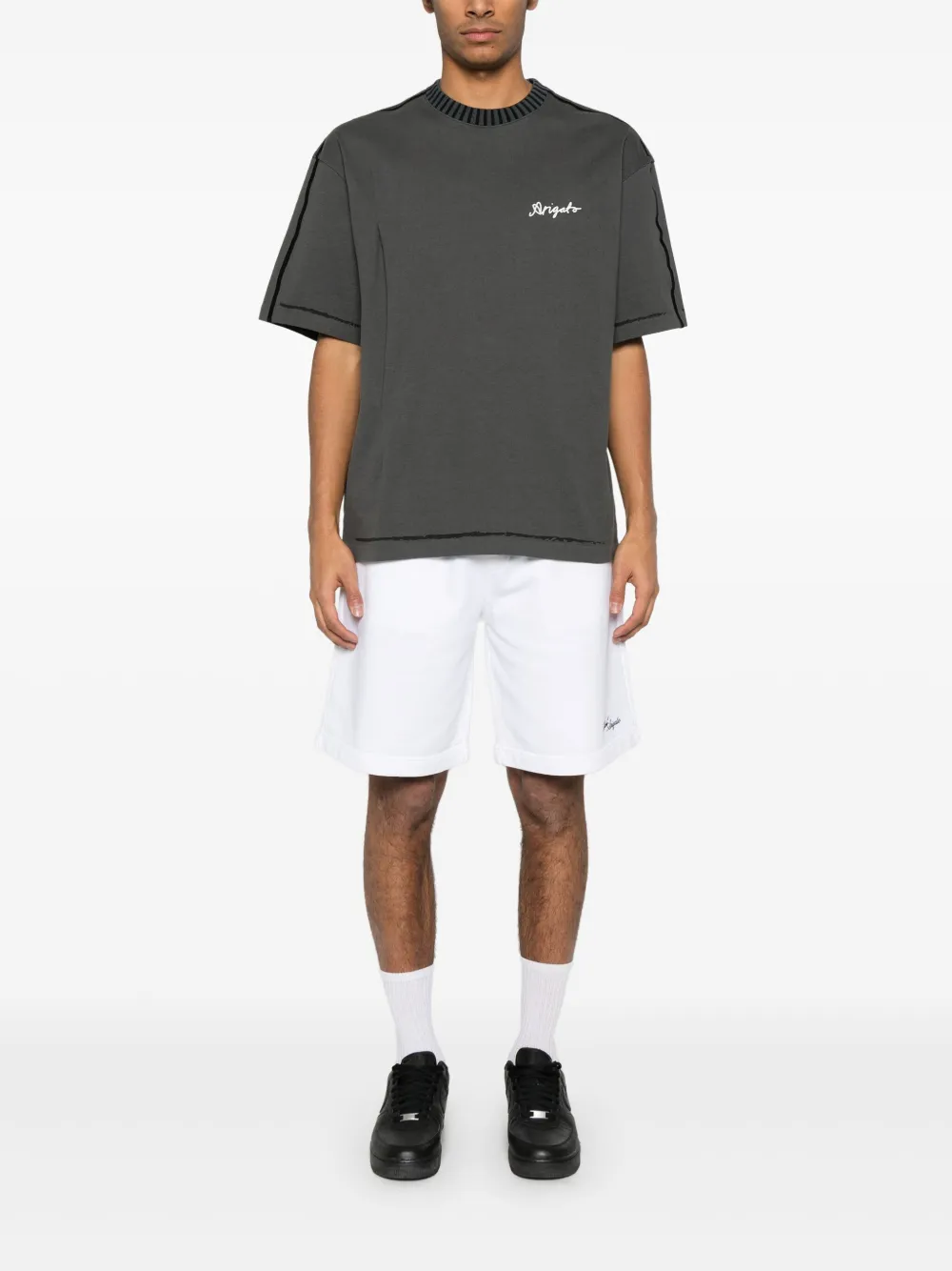 Axel Arigato Seam T-shirt - Grijs