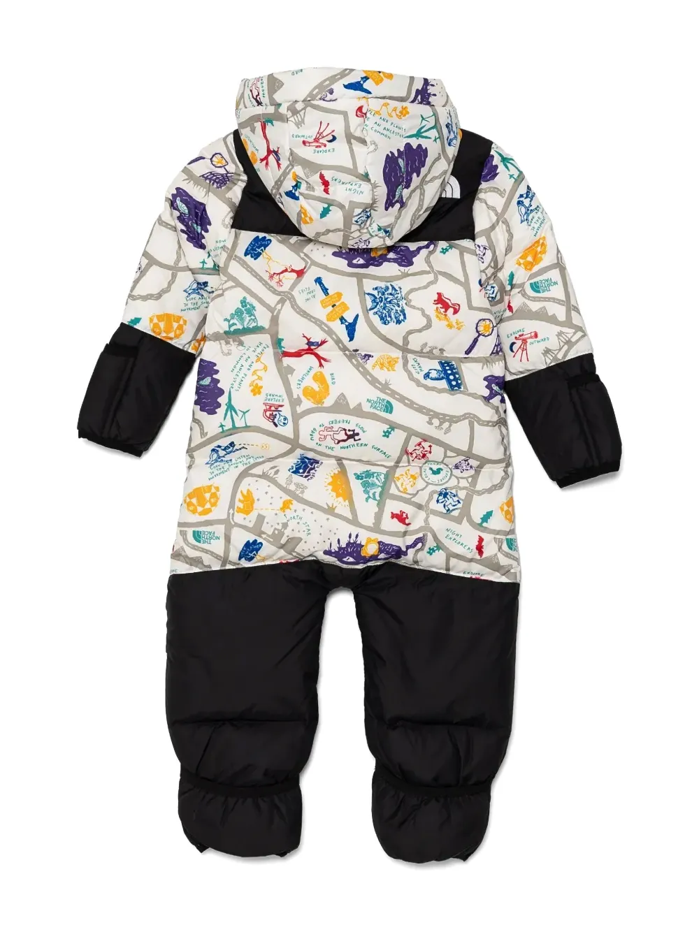 The North Face Kids 1996 Retro Nuptse skipak - Wit