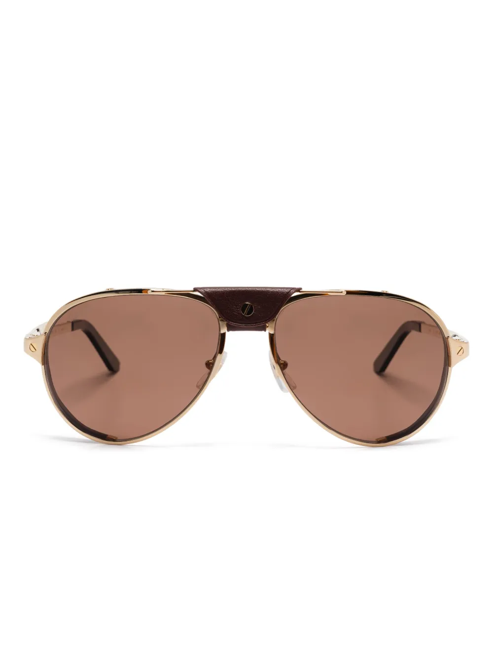 Cartier pilot-frame sunglasses | Gold | Image 1