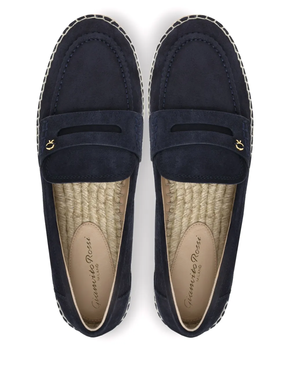 Gianvito Rossi Lido espadrilles Blauw