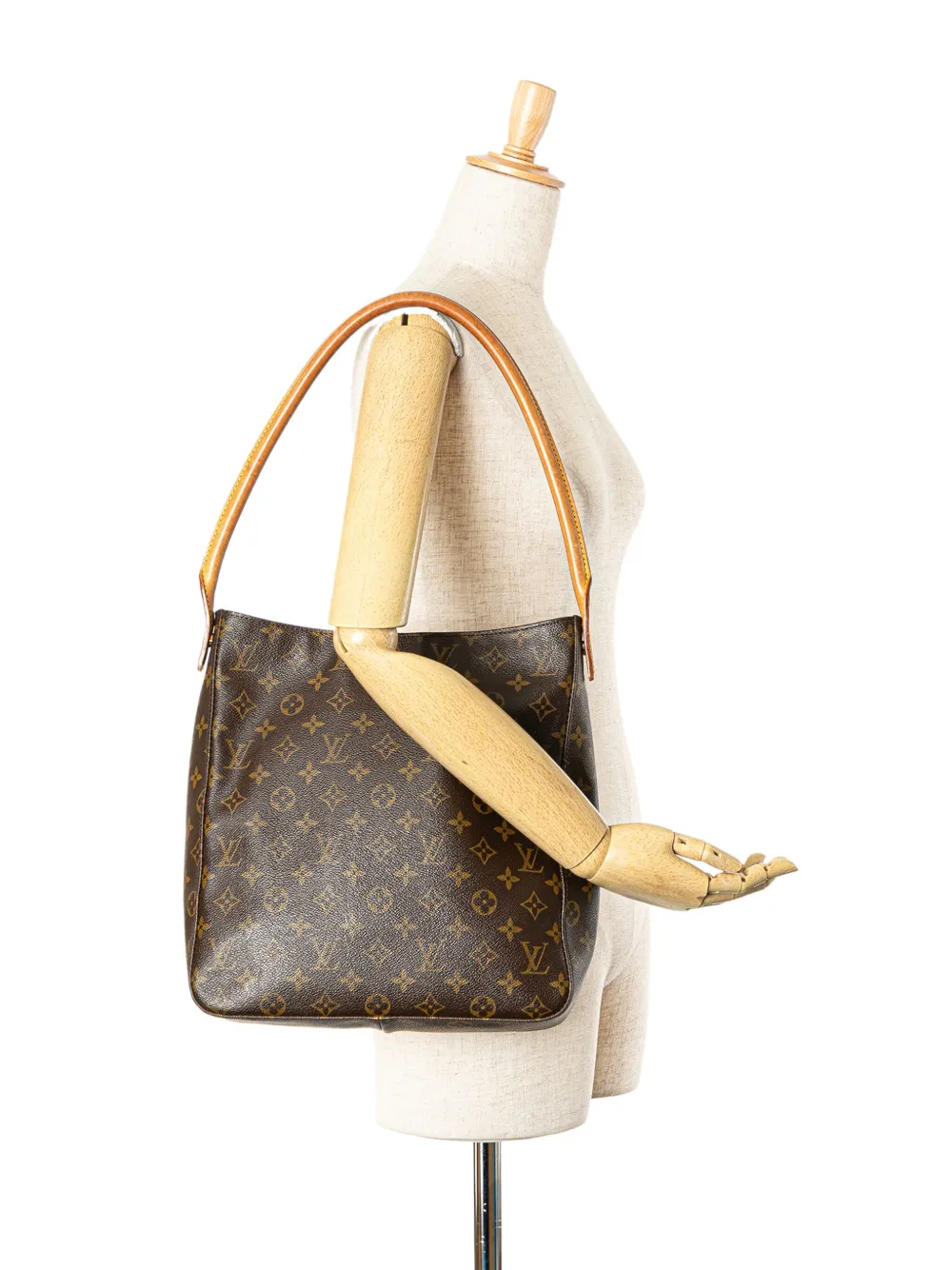 Louis Vuitton Pre-Owned 1999 Monogram Looping GM shoulder bag - Bruin