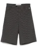 ERL Plaid shorts - Black