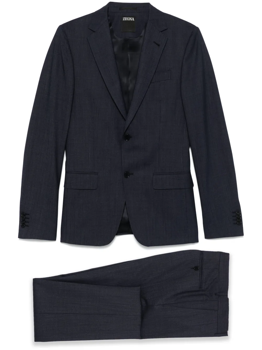 Zegna traje con botones | azul | Image 1