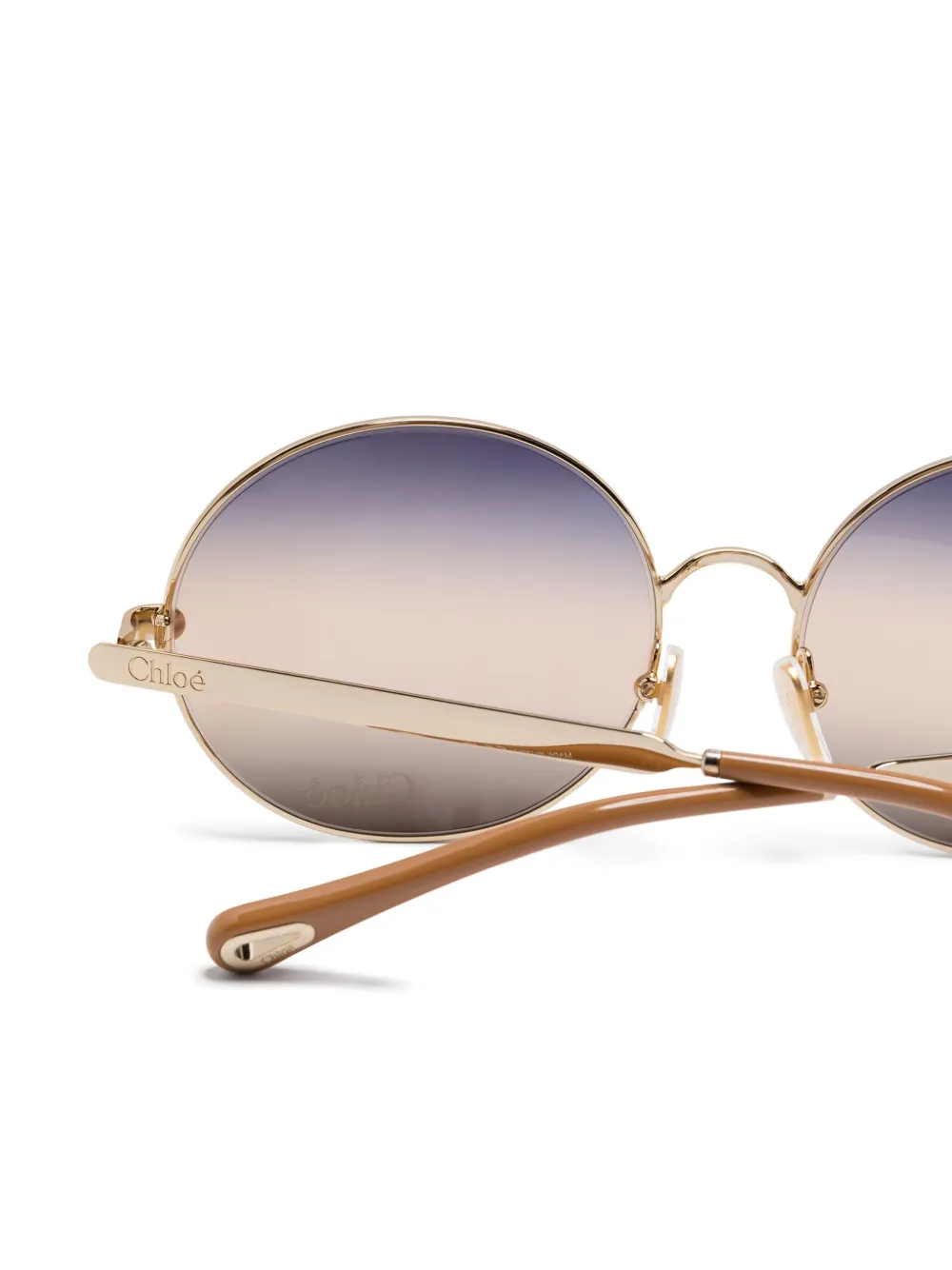CHLOÉ ROUND-FRAME SUNGLASSES