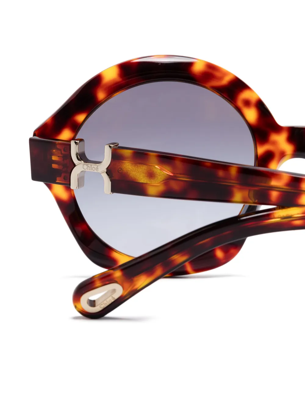 Shop Chloé Marcie Sunglasses In Brown