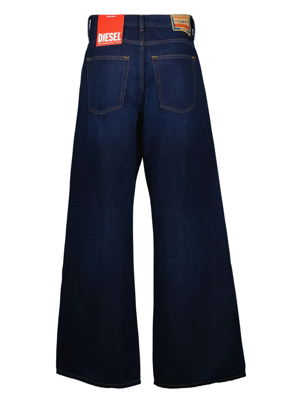 Diesel Jeans met wijde pijpen Blauw