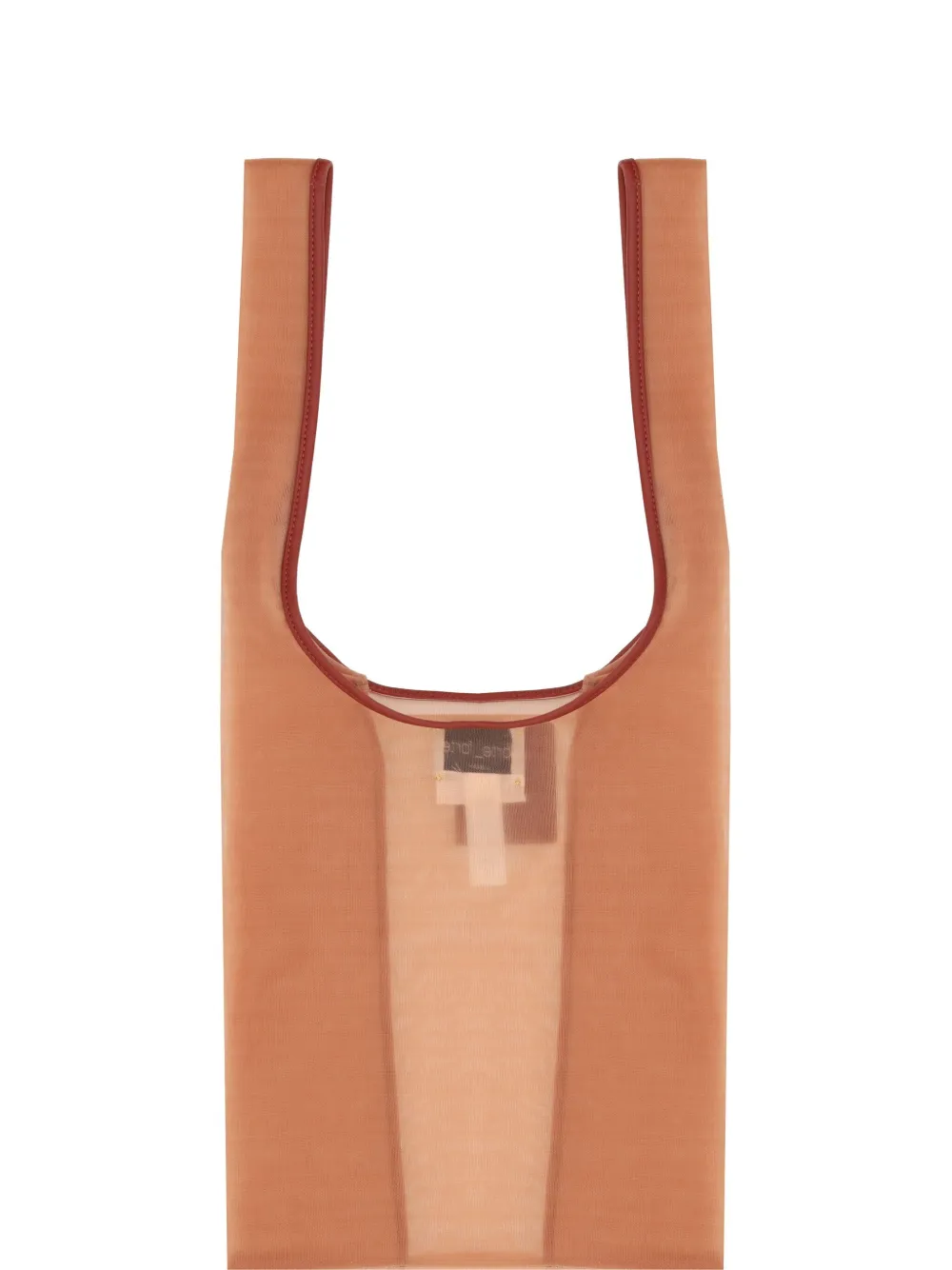 Forte Forte tulle tote bag - Bruin