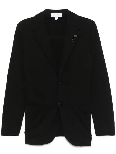 Lardini brooch-detail blazer