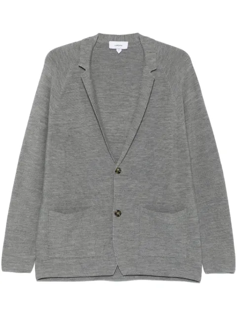 Lardini purl-knit blazer