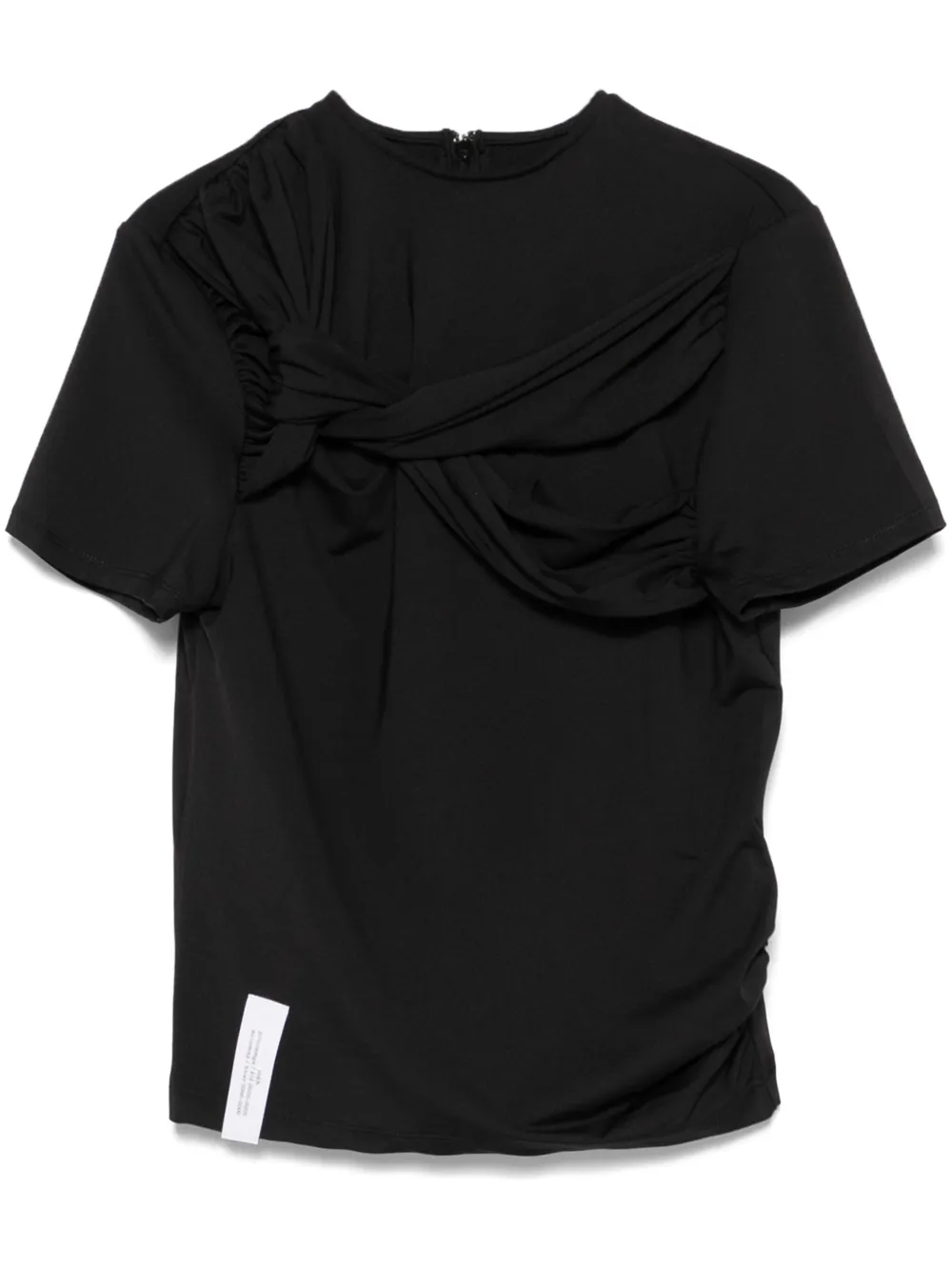 twisted knot T-shirt