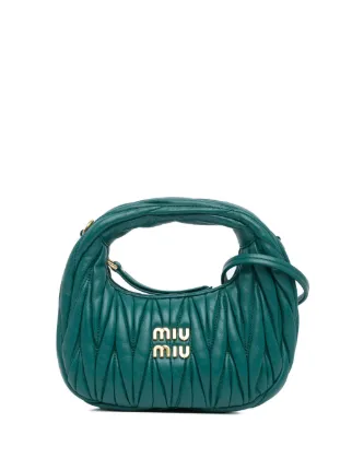 Miu Miu Pre-Owned 2010-2024 Mini Nappa Matelasse Wander Bag
