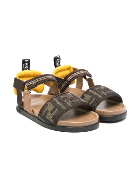 Fendi Kids FF-motif sandals