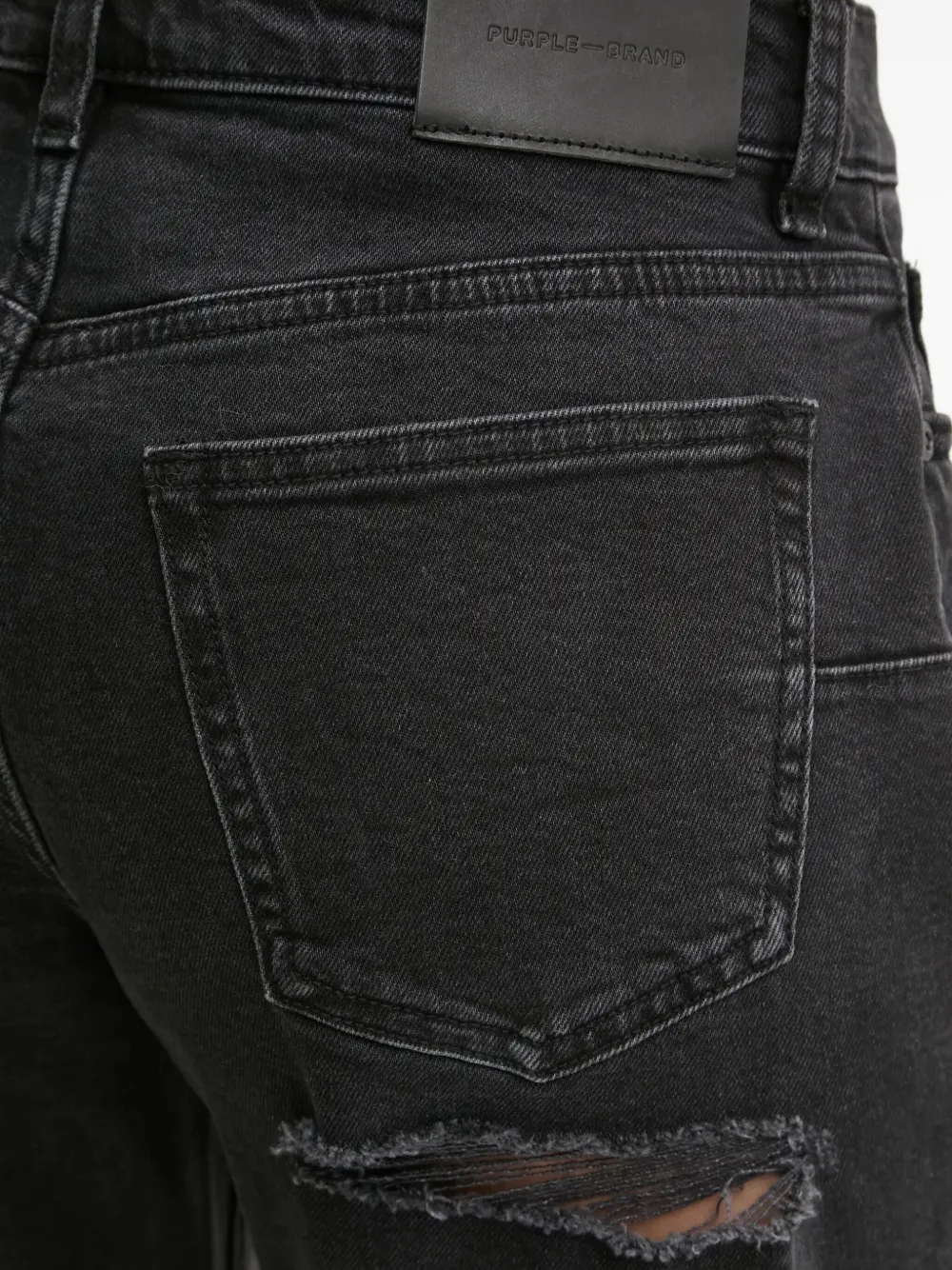 Purple Brand Katoenen jeans Zwart