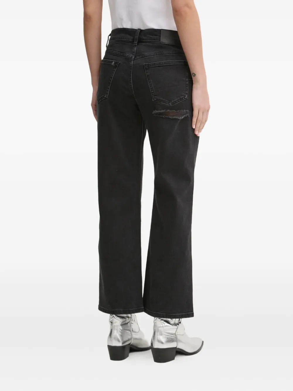 Purple Brand Katoenen jeans Zwart