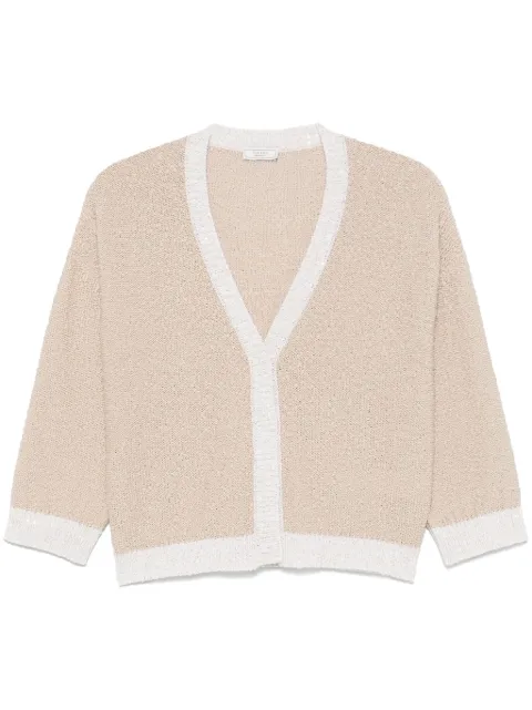 Peserico sequinned cardigan