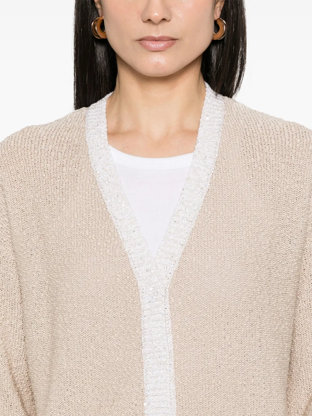 PESERICO SEQUINNED CARDIGAN
