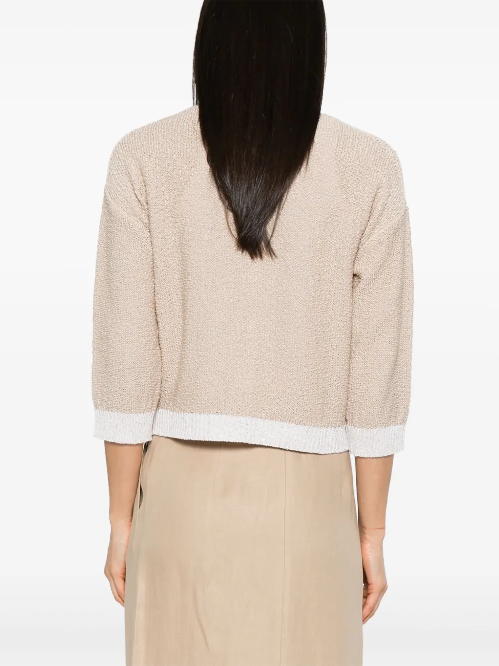 PESERICO SEQUINNED CARDIGAN
