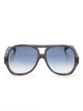 Chloé Eyewear pilot-frame sunglasses - Black