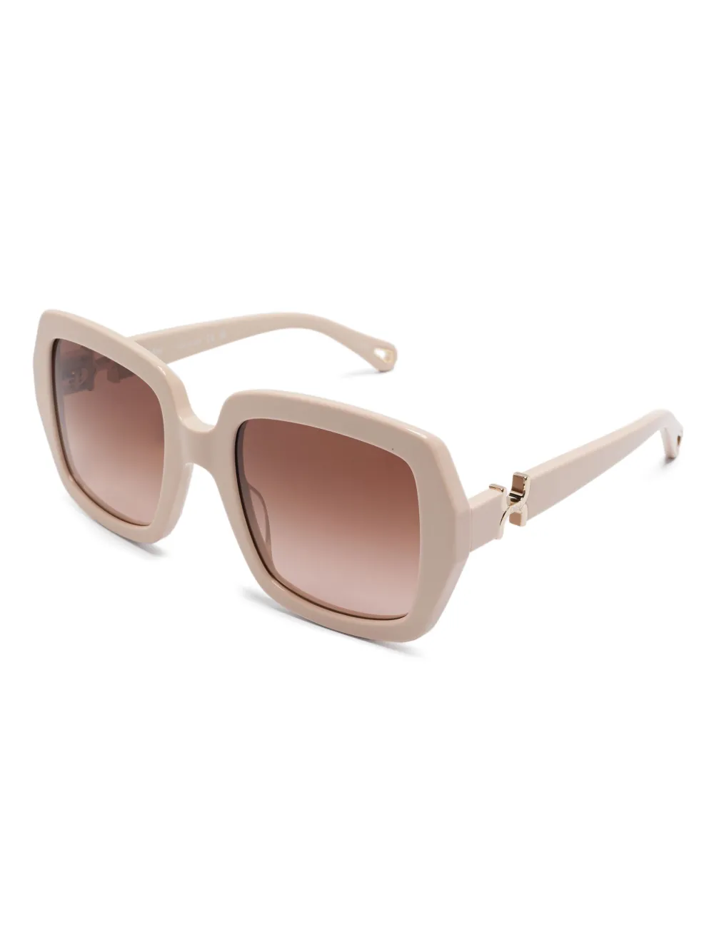 Chloé Eyewear Marcie zonnebril - Beige